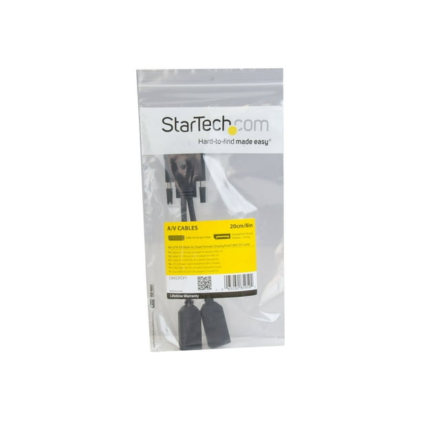 StarTech.com DMS-59 to DisplayPort - 8in - DMS 59 to 2x DP StarTech.com DMS-59 to DisplayPort - 8in - DMS 59 to 2x DP