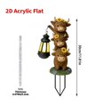 thumbnail image 3 of Card Slot Holder For Business Signage Display And Retail Organization Garden Fencing Solar Address Light Stake Address Numbers And Letters for Solar Stake Christmas Lights Outdoor Dog Yard Fence, 3 of 4