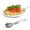 Stepped Titanium Gray, variant on YAHHU Ultralight Stepped Titanium Cookset Camping Cookware Set 900ml 1100ml Pot 350ml Fry Pan with Curved Folding Spork for Travel Hiking Backpacking Picnic Mess Kit Short Handle