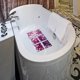thumbnail image 4 of IDEANATEGRATE 6Ud Adhesivo Para Bañera Y En PVC Morado 3D Impermeable Con Fuerte Y Antideslizante, 4 of 5