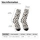 thumbnail image 2 of Fotbe Heart Leopard Calcetas Largas con Estampado para Hombre y Mujer – Calcetas de Compresión Transpirables y Elásticas, Viajar y Uso Diario Talla 5-11, 2 of 6