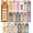Cartoon Cat, variant on 100 Bulk Bookmarks for Kids 2x6 inches – Land Animal Version – 20 Quality Designs