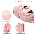 thumbnail image 4 of Mochila para portátil Hidds School Bag College 15.6 pulgadas, rosa, para niñas, 4 of 6