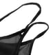 thumbnail image 3 of Camiseta sin mangas de tirantes para mujer, estilo camisola, holgada, color negro, 3 of 8