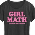 thumbnail image 3 of Instant Message - Girl Math Delusion - Women's Short Sleeve Graphic T-Shirt, 3 of 6