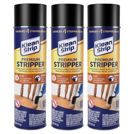 3~ Klean Stripper Fast Paint & Varnish Stripper Spray 16 oz Multiple Layers DIY