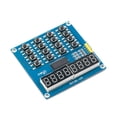 thumbnail image 1 of Cateissary Pantalla LED eléctrica Módulo digital Módulos de teclado de 3 hilos Teclado de 8 bits Accesorio de mantenimiento electrónico Electrónica miscelánea, 1 of 6