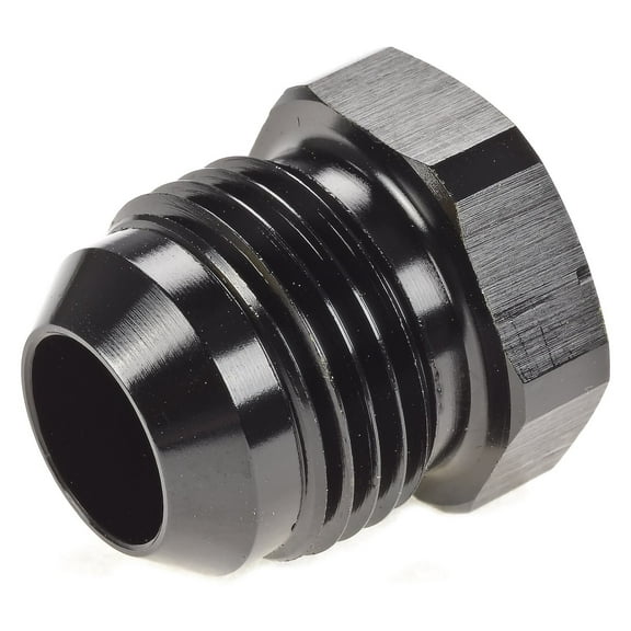 JEGS 110304 Flare Plug -10AN Black 1/pkg