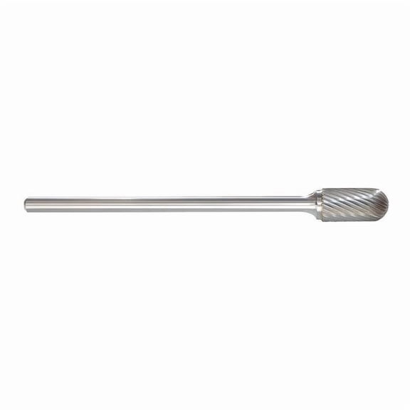 Manufacturer Varies Carbide Bur,Radius End,1/2 In,1/4 Shank 310-002607