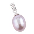 thumbnail image 1 of Lucky Gift Vintage Sterling Oval Natural Madre de Agua Dulce Colgante de Yuyangstore Ovalada colgante de perlas, 1 of 5