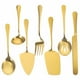 thumbnail image 1 of BRIGHTFUFU Juego de utensilios para servir fiestas, servidor de pastel de boda, espátula, cortador, tenedor, cucharas, 1 Juego, 1 of 7