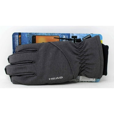 Head Waterproof Hybrid Gloves (Charcoal, XL)