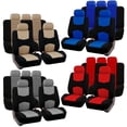 thumbnail image 3 of Funda de asiento de coche 5 cojines de asiento de coche Juego de 9 piezas Juego de 4 piezas Juego de 2 piezas, 3 of 6