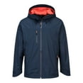 thumbnail image 4 of Portwest Mens X3 Shell Jacket Waterproof Hooded Full Zip Breathable Jacket S600, 4 of 6