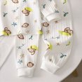 thumbnail image 5 of TOWED22 Infant Baby Toddler Girl 2pcs Winter Outfits Long Sleeve Soft Sweatshirt and Pants Clothing Set(Yellow,5-6 Y), 5 of 5