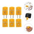 thumbnail image 2 of 6pcs Wire Connectors K Type Thermocouple Adapter Male Female Thermocouple Adapter, 2 of 8