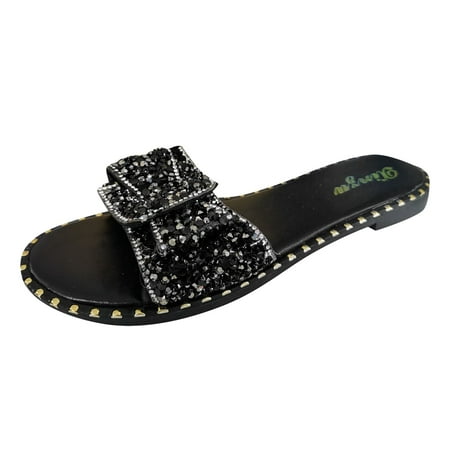 

HSMQHJWE Women S House Slippers Slippers For Women Indoor And Outdoor Diamond Shoes Women S Slippers Breathable Summer Casual Color Outdoor Women S Slipper Home Slippers For Women Washable