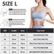 thumbnail image 2 of Ropa interior deportiva para mujer con cremallera en la parte delantera, ropa interior de yoga de alto impacto para entrenamiento, ropa interior acolchada sin aros y de alto soporte - Gris, 2 of 5