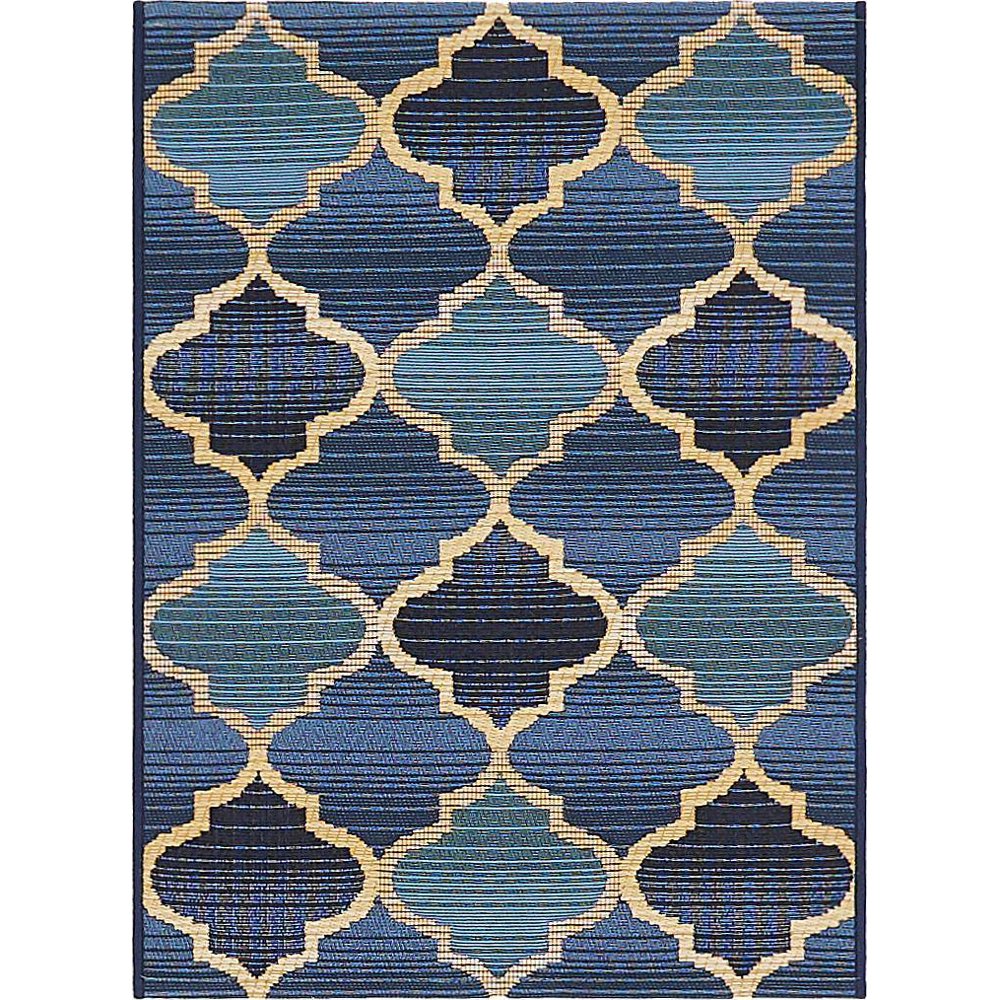 Unique Loom Eden Trellis Outdoor Geometric Area Rug or Runner Walmart