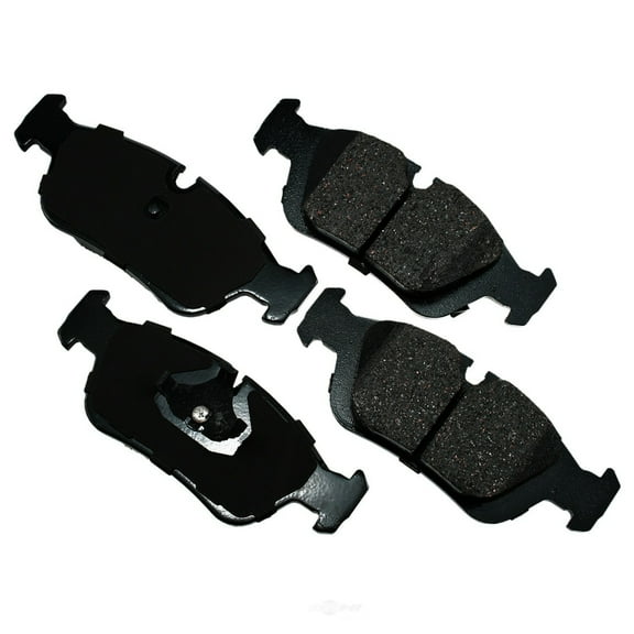Akebono EURO Ultra-Premium Brake Pad Set, Ceramic Fits select: 1997 BMW Z3 2.8, 1996 BMW Z3 1.9
