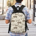 thumbnail image 2 of Geaub vintage farm pigs ultimate comfort and style: the perfect compact backpack for college, commute, travel, and everyday use, 2 of 2