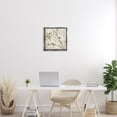 thumbnail image 2 of Stupell Industries Neutral Dogwood Branches Floral Painting Gray Floater Framed Canvas Art Print Wall Art, 18 x 18, 2 of 9