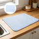 thumbnail image 1 of unbranded 2Ud Tapete Para Cocina Con Zonas Para Utensilios Y Frescos En Microfibra Azul, 1 of 8