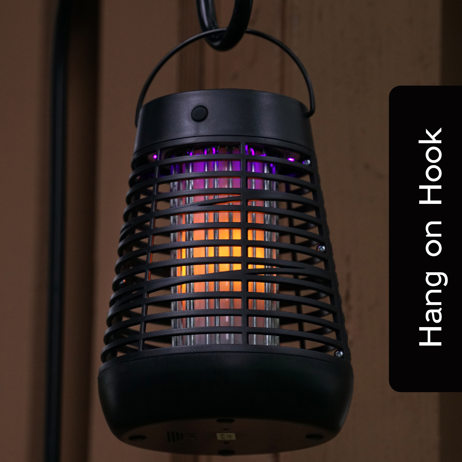 PIC Solar Portable Bug Zapper Torch, Black photo 4