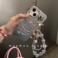 thumbnail image 2 of Funda Hello Kitty chapada en plata para iphone 14, estilo japonés y coreano, Katy Cat, iphone 13pro, 2 of 4