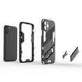 thumbnail image 2 of Funda para iPhone 12 Mini Protección A Prueba De Golpes Con Soporte De TPU Duradero Y Práctico, 2 of 5