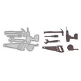thumbnail image 3 of Cuadros Decorativos Plantillas de troqueles de corte de Metal para herramientas de jardín DIY álbum de recortes de tarjetas en relieve Likrtyny embutido en tela, 3 of 8