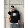 thumbnail image 2 of Ropa para hombre, jersey, sudadera sin capucha, sudadera para hombre, camiseta de cuello redondo, sin logotipo, cuello redondo, marca, otoño, algodón, ropa de calle, 2 of 5