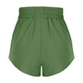 thumbnail image 5 of Itsame Summer Short Sweatpants Womens Sports Lanyard Shorts Fashionable Solid Color Tight Short Pants Green Size XL, 5 of 8