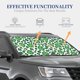 thumbnail image 4 of Fotbe Leopard print St. Patrick's Day Juego de 2 Piezas de Parasoles para Parabrisas | Bloqueador Solar para Auto | Accesorios Plegables para Protección Solar Interior-Small, 4 of 6