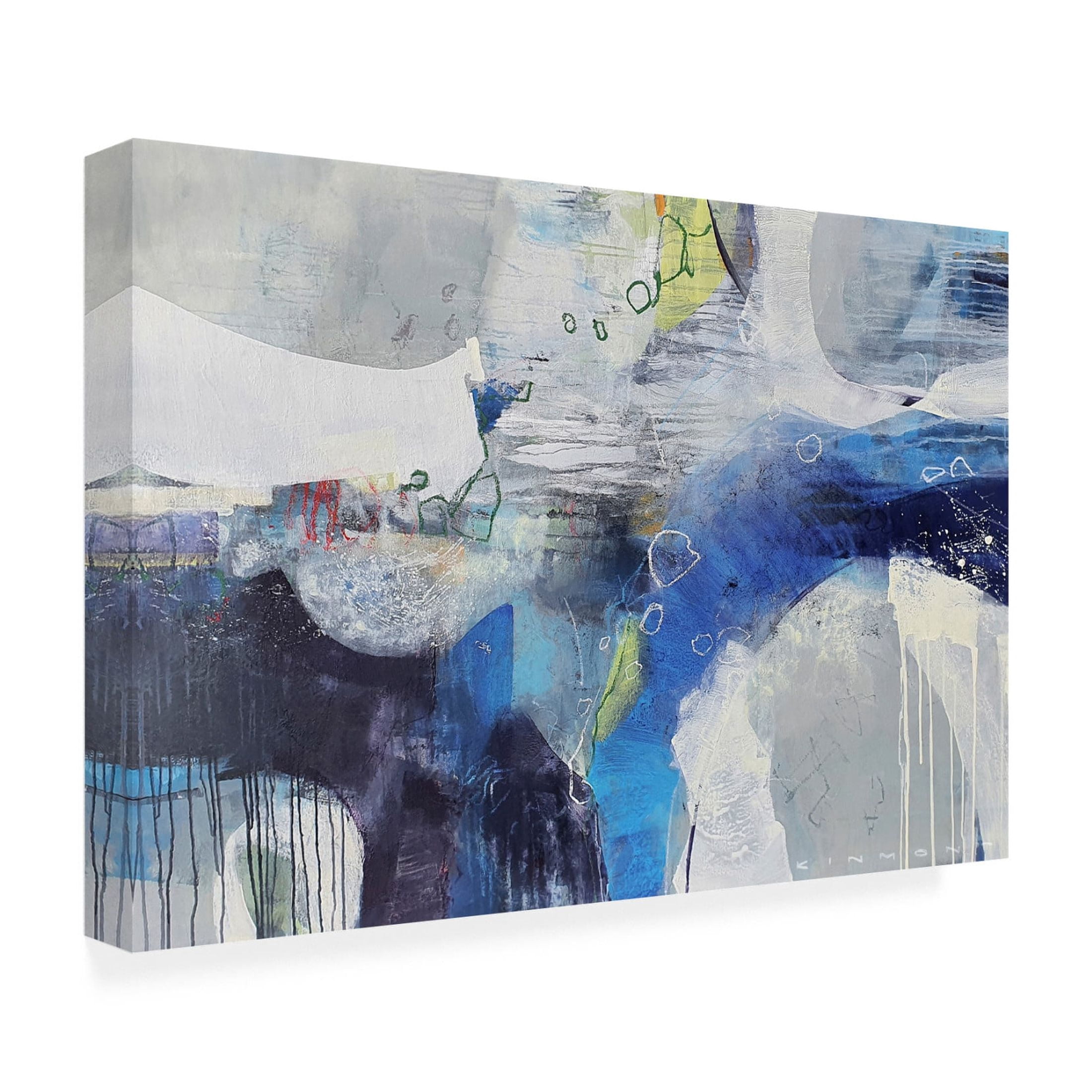 Canvas Wall Art - Andrew Kinmont 'Abundance' Wall Art for Living Room, Bedroom, or Office Décor by Trademark Fine Art - 19 x 12 Inches