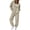 Beige, variant on Fall Outfits for Women Oversized Zip up Hoodie Sweatshirt Jogger Sweatpants 2 Piece Sweatsuits Lounge Sets Beige M(M)