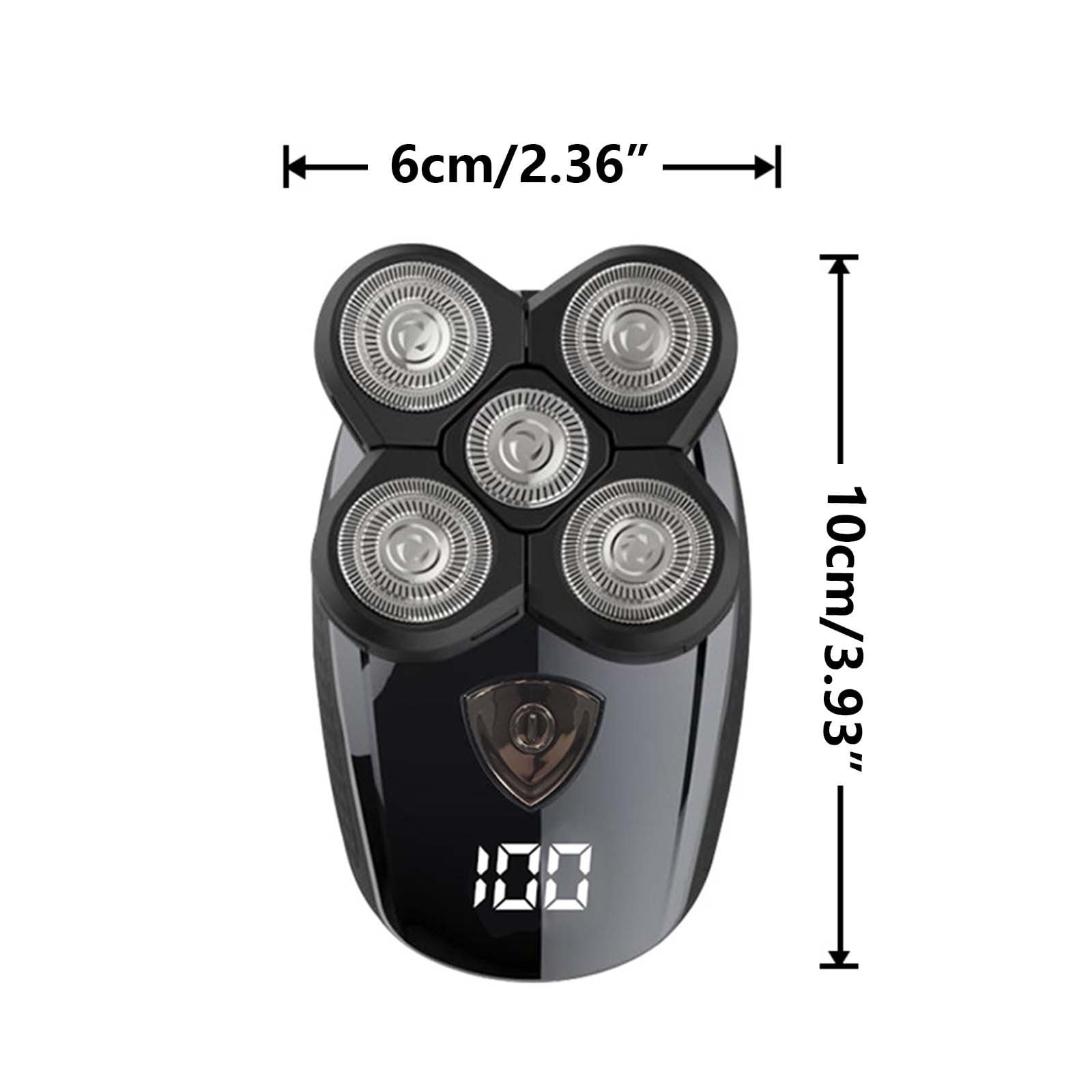Banzch Shaver With Shaver Head, Electric Shaver, Water Washing And Shaving Blade, 5 Blade,Mothers Day Gifts