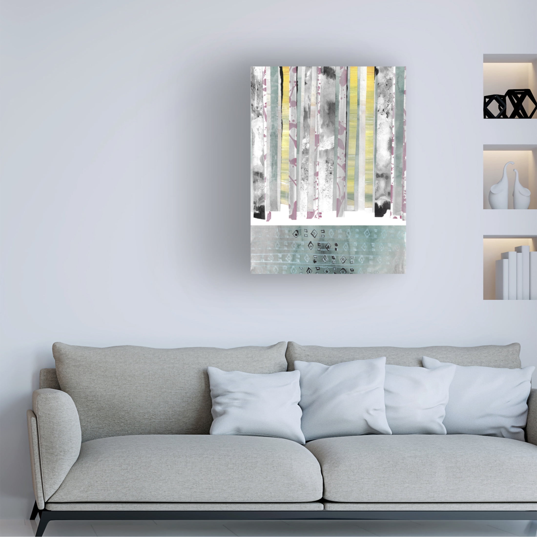 Canvas Wall Art - Maliq 'Have Good Days In A Row' Wall Art for Living Room, Bedroom, or Office Décor by Trademark Fine Art - 14 x 19 Inches
