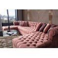 thumbnail image 5 of Lauren Velvet Pink Double Chaise Sectional, 5 of 5