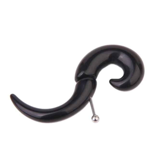 Pendiente de acero inoxidable Zulema falso oreja 16G