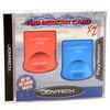 Joytech PlayStation 1 MB Memory Card 2-Pack, Red and Blue