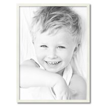 ArtToFrames 24" x 33" White Picture Frame, 24x33 inch White Wood Poster Frame (WOM-5138)