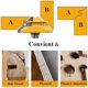 thumbnail image 4 of 8mm 45 Grados Pestillo Bloqueo Mitre Router Bit Ranurador Cortador para Carpintería Cortador 51mm Diámetro Corte Amarillo. Afortunado Sencillez, 4 of 4