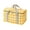 Yellow, variant on Oasiva Reusable Beach Coolers Bag Insulated Picnic Basket for Camping Meal Delivery