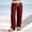 Wine, variant on POROPL Cargo Sweatpants for Women Cotton Straight Hiking Athletic Comfy Pants with Pockets,Women Sweatpants Size S-XXL