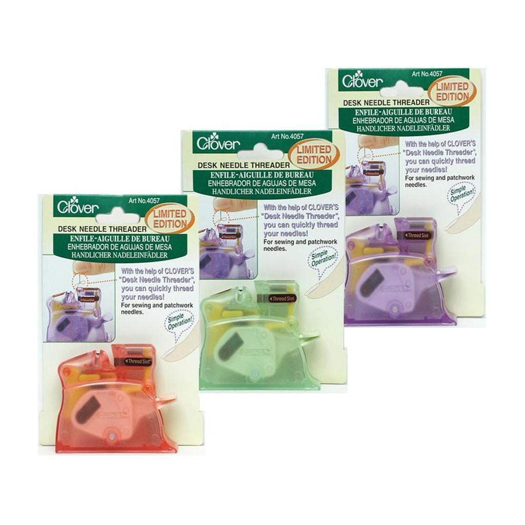 Clover Desk Needle Threader Pastel Colors Walmart Com Walmart Com