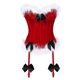 thumbnail image 3 of Corsés Mujer Santa Bier Corselet Bowknots Cremallera Lado Overb Corset, 3 of 5