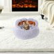 thumbnail image 4 of onlyliua para El Hogar Cama Relajante para Perros y Gatos, Acogedora y Suave, con Cojín de Piel Sintética, para Perros y Gatos Pequeños y Medianos, 4 of 6