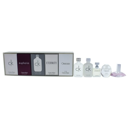 Calvin Klein Deluxe Fragrance Travel Collection by Calvin Klein for Women -  5 Pc Mini Gift Set | Walmart Canada