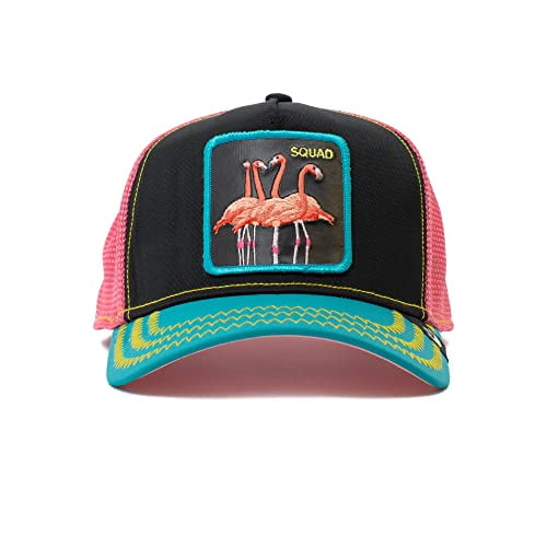 Goorin Bros. The Farm Trucker Hat, Black Flamingoals, One Size